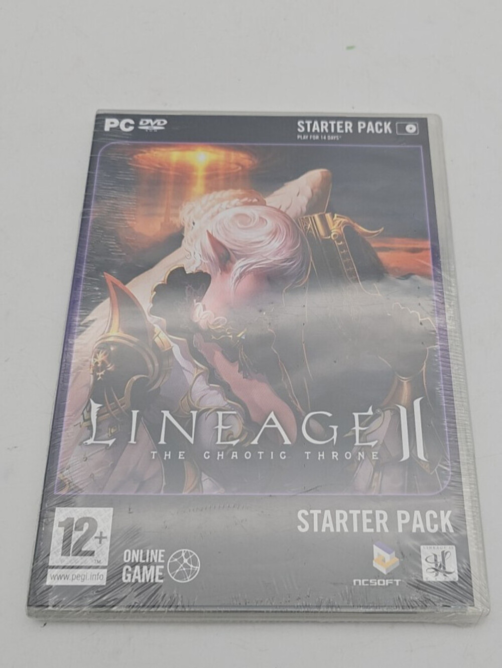 Rare factory sealed Lineage II: The Chaotic Throne PC Starter Pack.